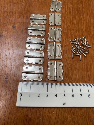 Small 25mm butterfly hinges - butterfly,
