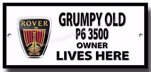 Grumpy old rover 3500 - grumpy, p6