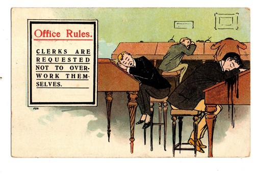 Comic office rules - comic., posted