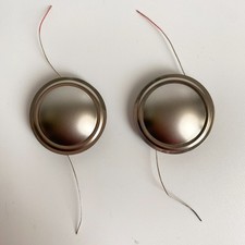2- Aft Titanium Dome Diaphragms For KEF Q1, Q3, Q5, Q7, Q9 Tweeter 8Ω 0.75" VCL