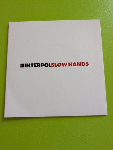 Interpol slow hands vinyl - interpol,