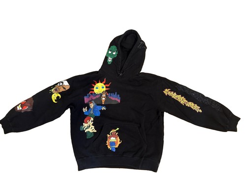Black supreme hoodie - black,