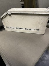 WW2 Vickers MG Ammo Tin no.10 dated 1942 White AFV version