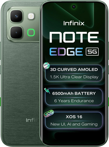 Open box infinix note edge - box,