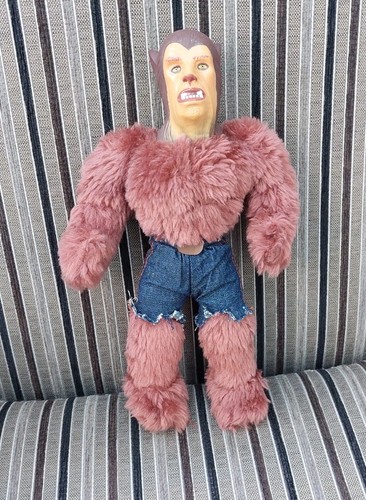 Vintage werewolf soft toy hard - toy,