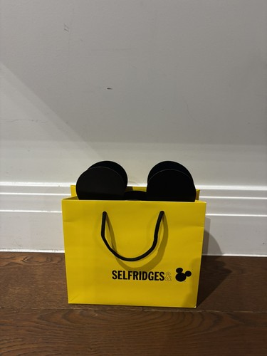 Selfridges gift bag yellow - selfridges,