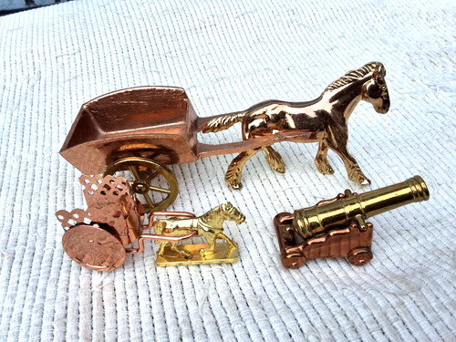 Vintage miniature brass - miniature, &