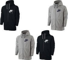 Nike Air AW77 Men’s Full Zip Fleece Hoodie Jacket Premium Sportswear Comfort Top