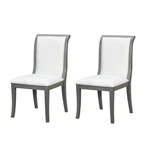Oak gray upholstered dining - oak,