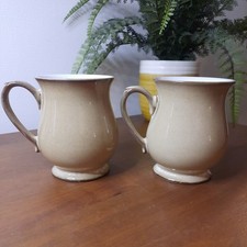 2 x Denby Mugs Tea Coffee