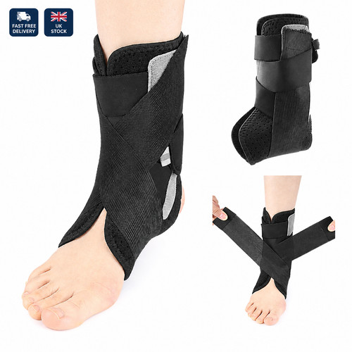 Adjustable ankle brace support - brace,