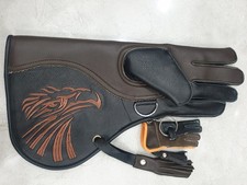 Falconry Double Layer Cowhide