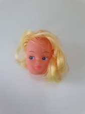Blonde Doll Head Blue Eyes