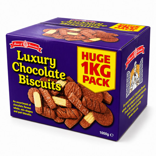 1kg luxury chocolate biscuits - luxury,