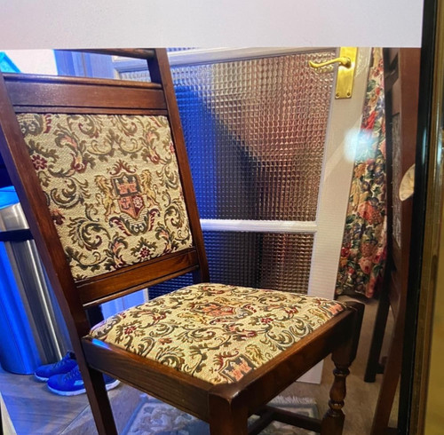 Old charm dining - old, chairs