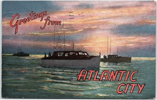 Postcard greetings from - greetings,