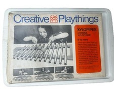 Creative Playthings Xylopipes Xylophone Original Box Base + hammers