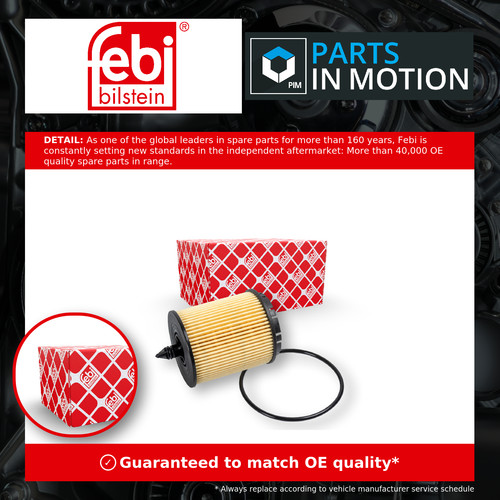 Oil filter 39762 - febi, 71739396