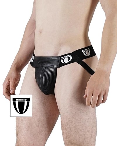 Bockle leather jock strap - ®,