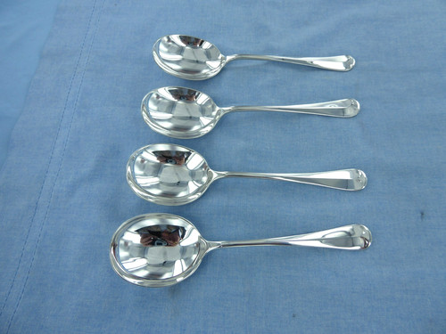 Vintage set four sterling - of,