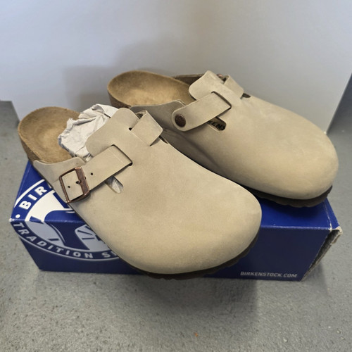 Birkenstock boston clogs taupe - clogs,