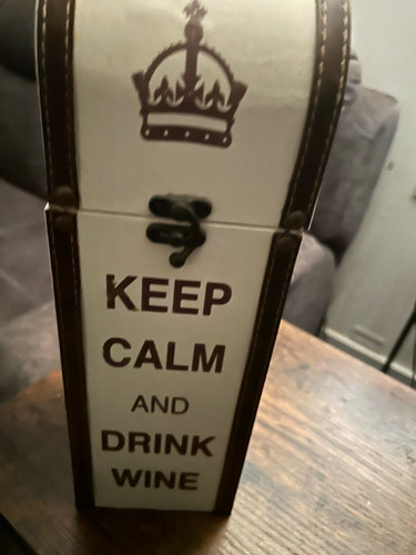 Wooden bottle wine gift box - 1,
