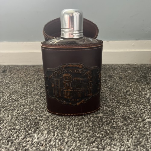 Large vintage spirit flask - large,