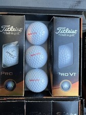 New Titleist "MAN UTD"  Pro V1 Golf Balls -2 DOZEN - 24 Balls - White