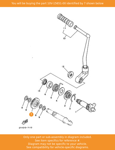 Yamaha gear kick idle - kick,