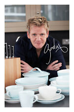 Gordon Ramsay Signed A4 Photo Print Autograph