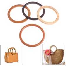 2X Wooden Bag Handle For