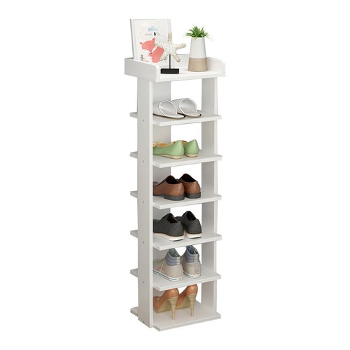 Tier slim wooden shoe rack - slim,