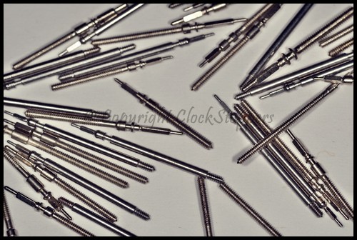 Assorted watch winding stems - watch,