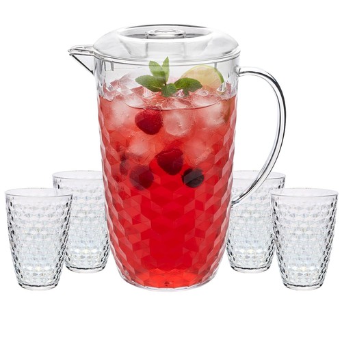 Pitcher tumbler set reusable - &,
