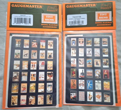 Gaugemaster tiny signs - signs, 137/138