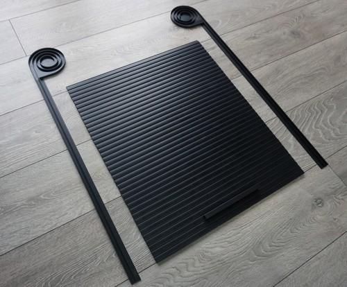 Black tambour door 480mm - door, x