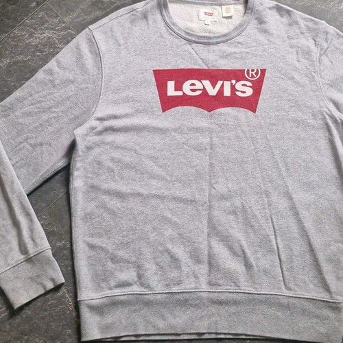 Levi grey crew - crew, neck