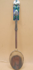 Birmingham 1928 Sterling Silver & Enamel Spoon Cymric By Archibald Knox Liberty