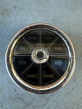 Vintage Triumph Warning Dash Light