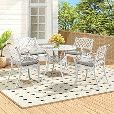 5Pcs Outdoor Cast Aluminum