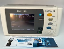 PHILIPS INTELLIVUE X2 PATIENT MONITOR MODULE Fast EASI M3002A ECG SPO2 NIBP TEMP