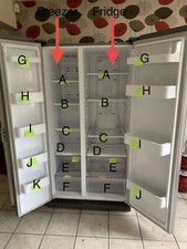 RSH1NHMH Samsung American Fridge Freezer Parts