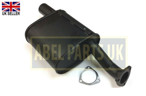 Exhaust silencer turbo - exhaust, jcb