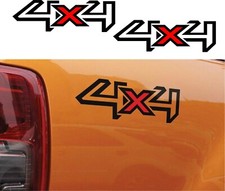 4x4 VINYL STICKER DECAL SET
