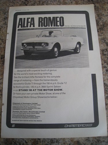 Alfa romeo giulia sprint gtc - alfa,