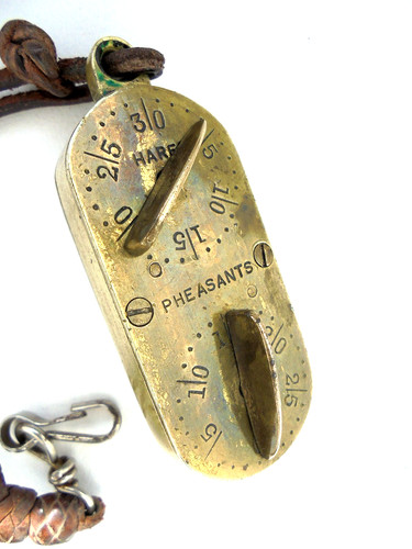 Antique brass norfolk liar - antique,