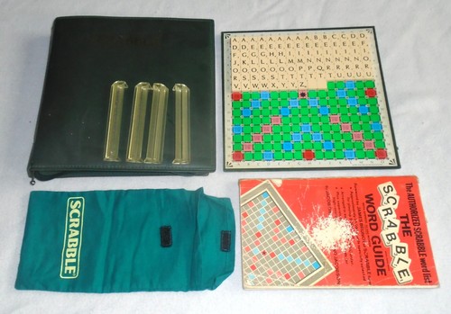Vintage travel scrabble - vintage,