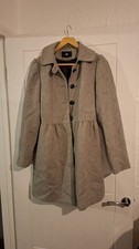H&M Women's Grey Jacket Coat