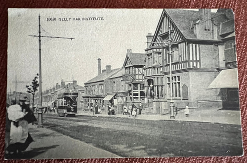 Antique postcard birmingham - postcard,