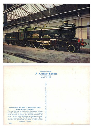Postcard great western - great,
